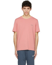 BOSS Pink Cotton T Shirt