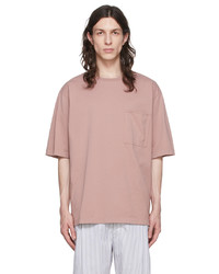 Lemaire Pink Cotton T Shirt