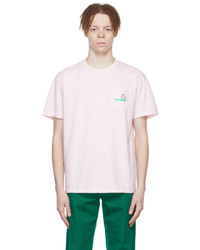 Noah Pink Cotton T Shirt
