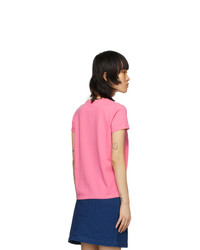 A.P.C. Pink Heather T Shirt