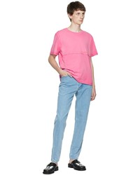 Eckhaus Latta Pink Lapped T Shirt
