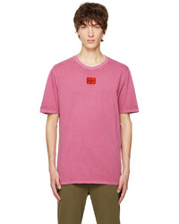 Hugo Pink Patch T Shirt