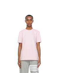 Thom Browne Pink Pique 4 Bar T Shirt