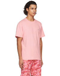 BAPE Pink Shark One Point T Shirt