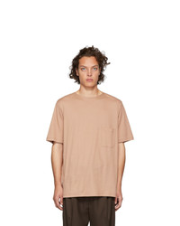 Lemaire Pink Sunspel Edition Pocket T Shirt