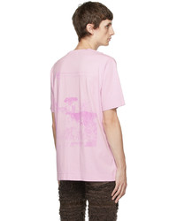 1017 Alyx 9Sm Pink Treated T Shirt
