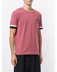 Cerruti 1881 Striped Trim Relaxed Fit T Shirt