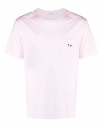 MAISON KITSUNÉ Tricolour Fox Patch Pocket T Shirt