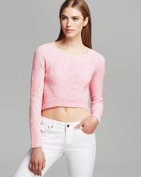 Aqua Pullover Cropped Highlow