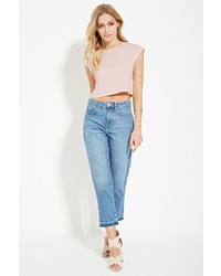 Forever 21 Contemporary Boxy Crop Top