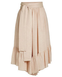 See by Chloe See By Chlo Waist Tie Culottes With Flutter Hem