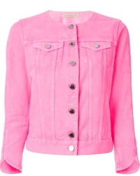 Pink Denim Jacket