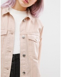 Monki oversized denim on sale jacket