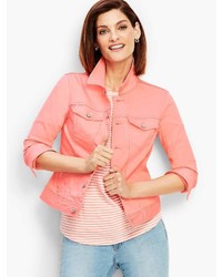 Talbots The Classic Denim Jacket Colored