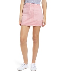 Madewell Rigid Denim High Waist Straight Miniskirt