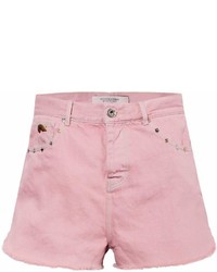 Scotch & Soda Pink Denim Shorts