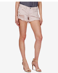 Lucky Brand The Cut Off Ripped Cotton Denim Shorts
