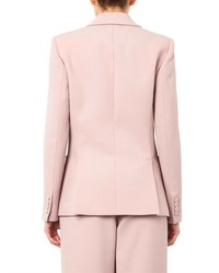 Barbara Casasola Double Breasted Crepe Blazer