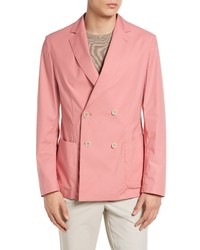 BOSS Hanry Double Breasted Sport Coat In Open Pink At Nordstrom