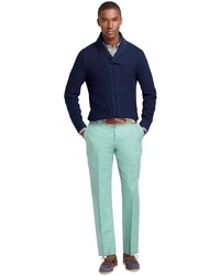 Brooks Brothers Milano Fit Linen And Cotton Pants