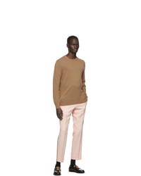 Burberry Pink Check Trousers