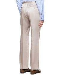 Gucci Pink Pinched Seam Trousers