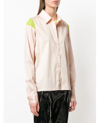 Opening Ceremony Contras Panel Fitted Shirt
