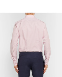 Paul Smith Light Pink Soho Slim Fit Cotton Poplin Shirt