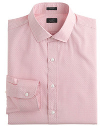 J.Crew Ludlow Spread Collar Shirt In Mineral Pink Print