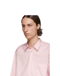 Comme Des Garcons SHIRT Pink Oxford Shirt