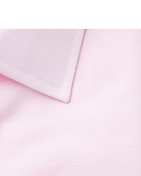Emma Willis Pink Slim Fit Cotton Shirt
