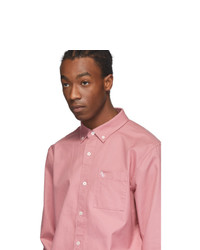 Aimé Leon Dore Pink Solid Oxford Shirt
