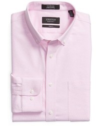 Nordstrom Shop Trim Fit Solid Oxford Dress Shirt