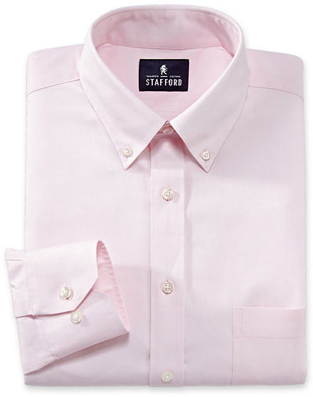 stafford executive cotton pinpoint oxford