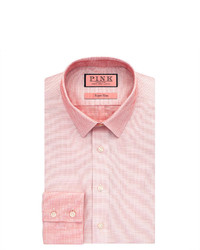 Thomas Pink Connolly Texture Super Slim Fit Button Cuff Shirt