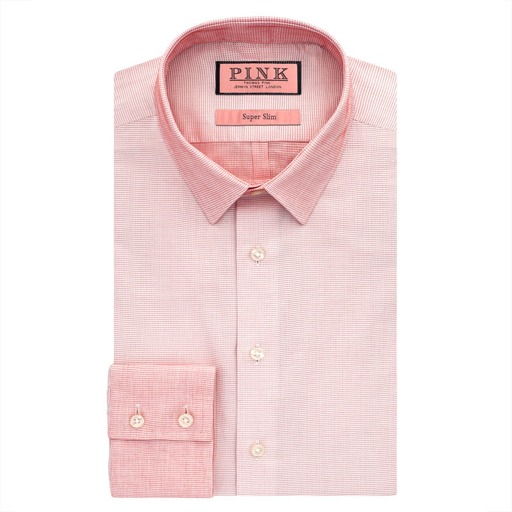 Thomas Pink Marcella Super Slim-fit Double-cuff Evening Shirt in