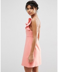 Asos Collection Structured Frill A Line Mini Dress