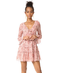 WAYF Evelyn Tiered Mini Dress