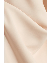 Chloé Flutter Sleeve Cady Mini Dress Blush