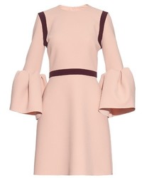 Roksanda Hadari Bell Sleeved Stretch Cady Dress