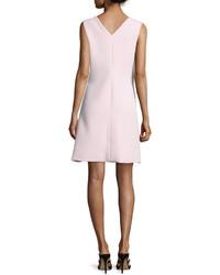 Opening Ceremony Mallory Button Front Welt Dress Blush Pink