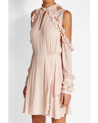 IRO Ruffled Dress With Cut Out Detail