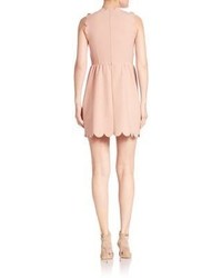RED Valentino Scalloped A Line Dress