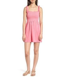 Juicy Couture Venice Beach Microterry Smocked Dress