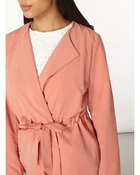 Vila Pink Summer Duster Coat