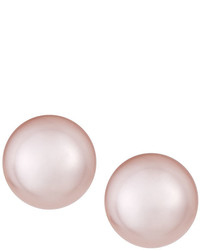 Majorica 6mm Simulated Pearl Stud Earrings Pink