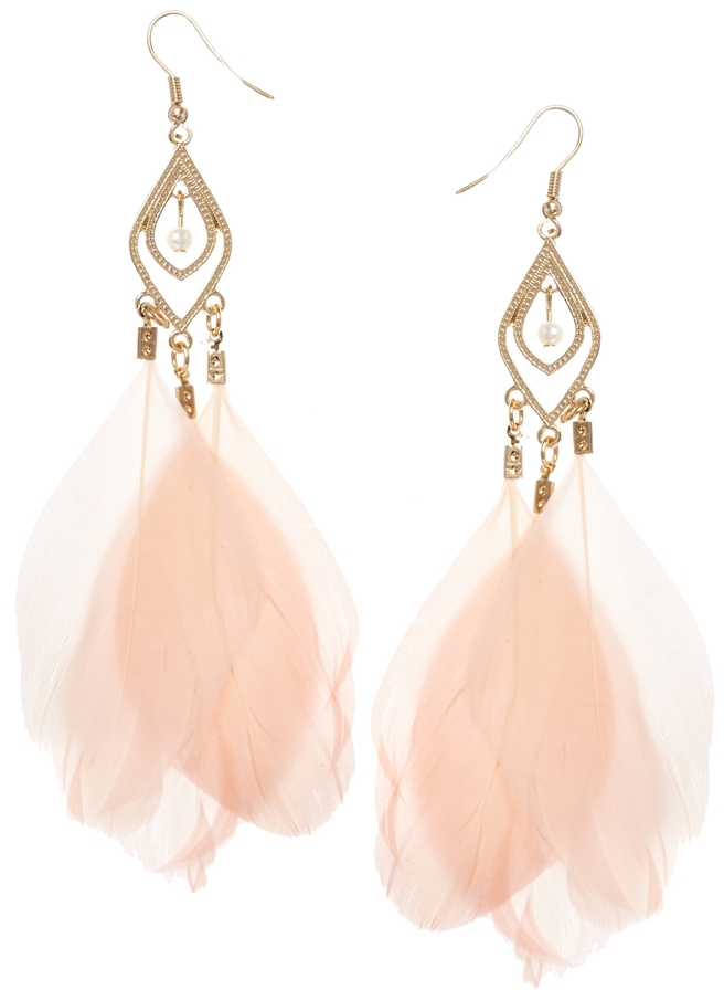 pink earrings asos