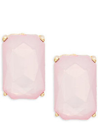 Design Lab Lord Taylor Oversized Faceted Stone Studs