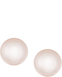 Majorica Pink Pearl Stud Earrings 8mm