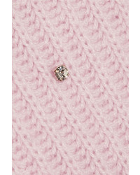 Miu Miu Crystal Embellished Cashmere Sweater